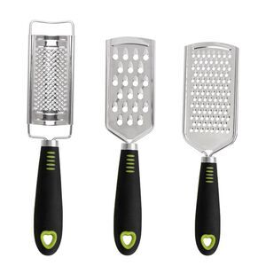 Stainless Steel, Cheese Grater with Handle, Handheld Cheese Grater